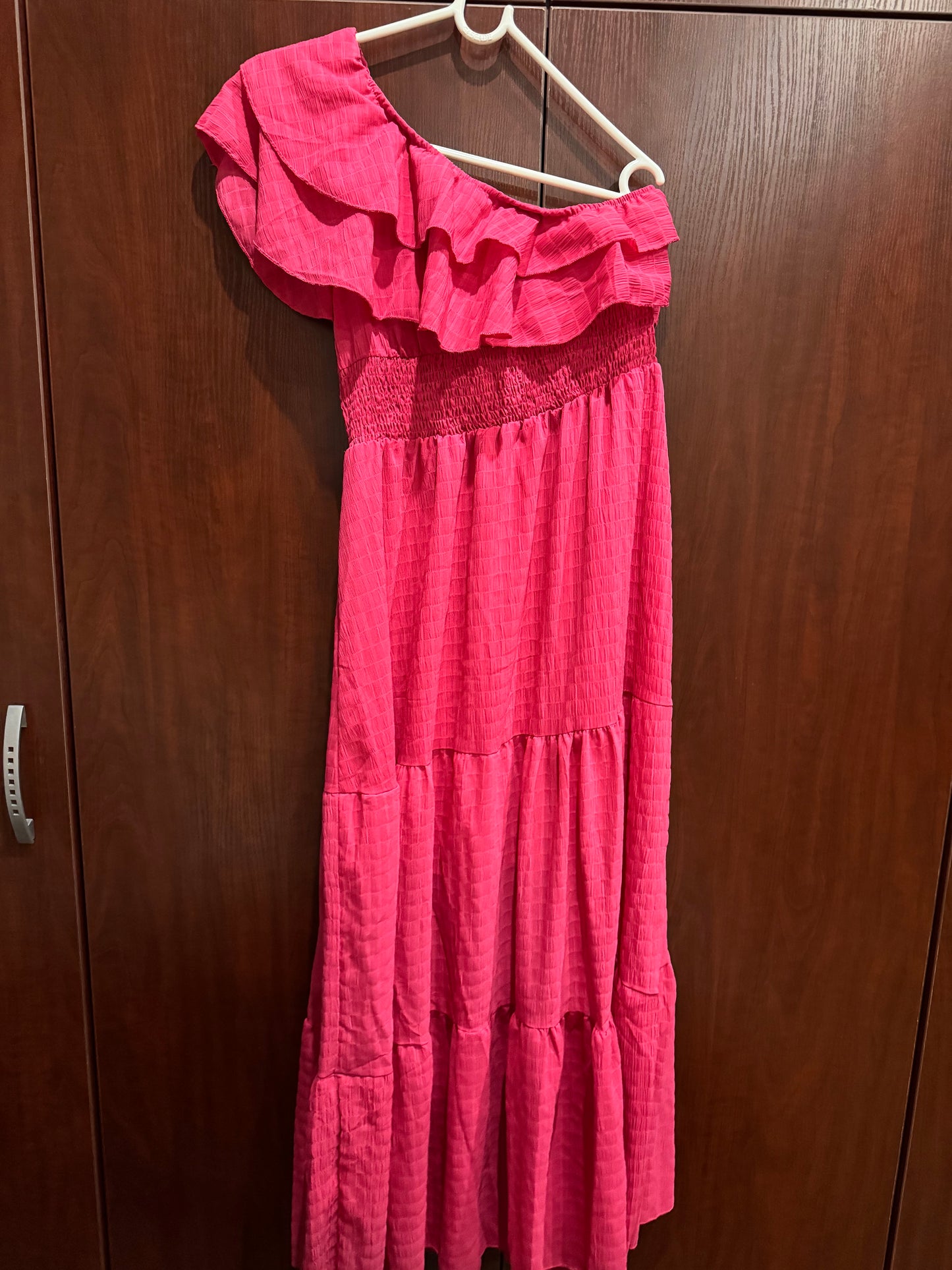 Shein One Shoulder Long Dress Large