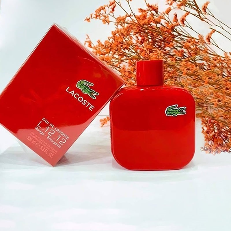 Lacoste L.12.12 ROUGE-ENERGETIC EDT 100ml (Red) (Men)