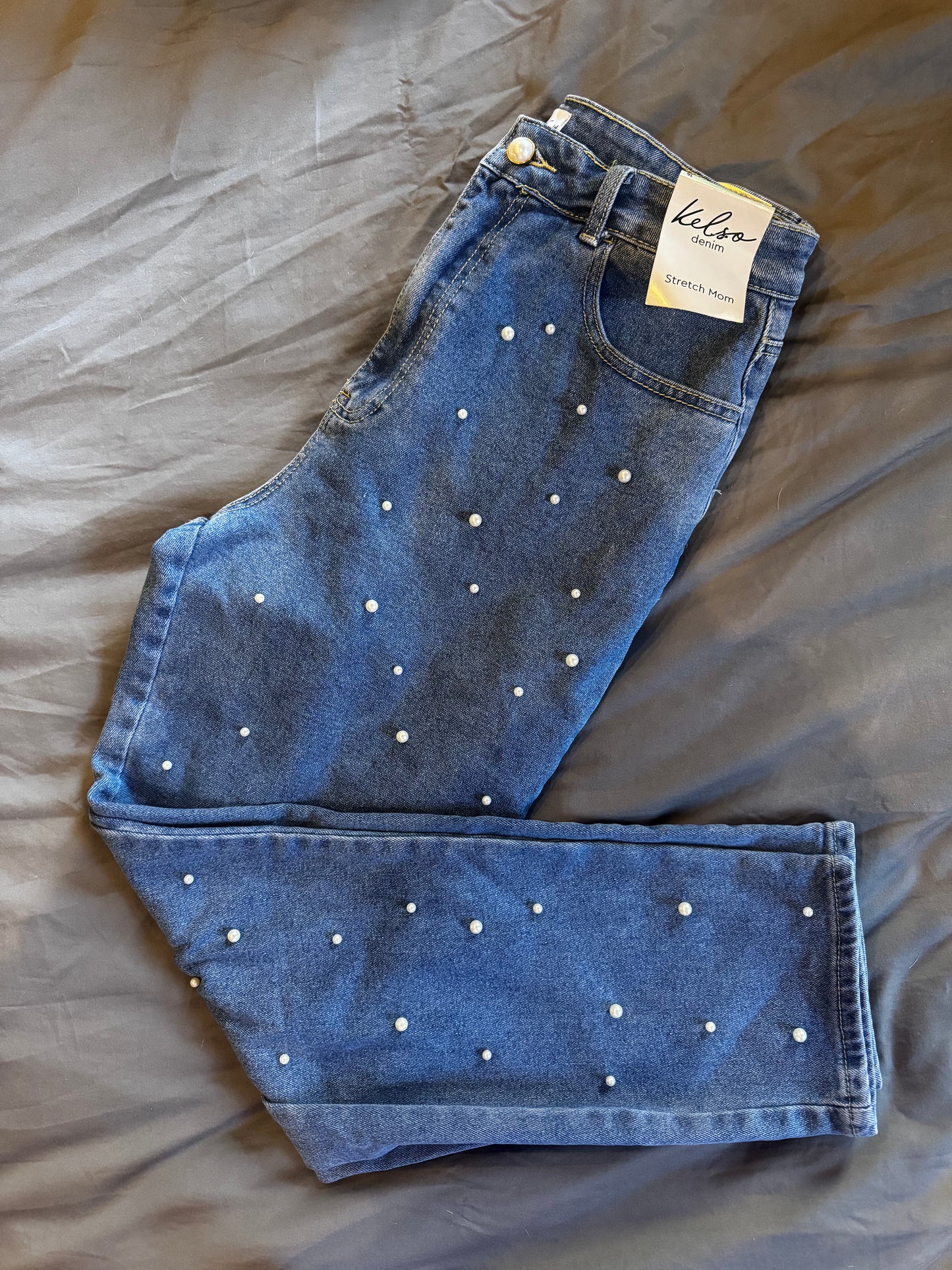 Kelso Jean with Pearls Size 14