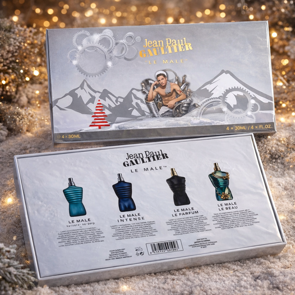 Jean Paul Gaultier Le Male Set (4x30ml) (Gift Set)