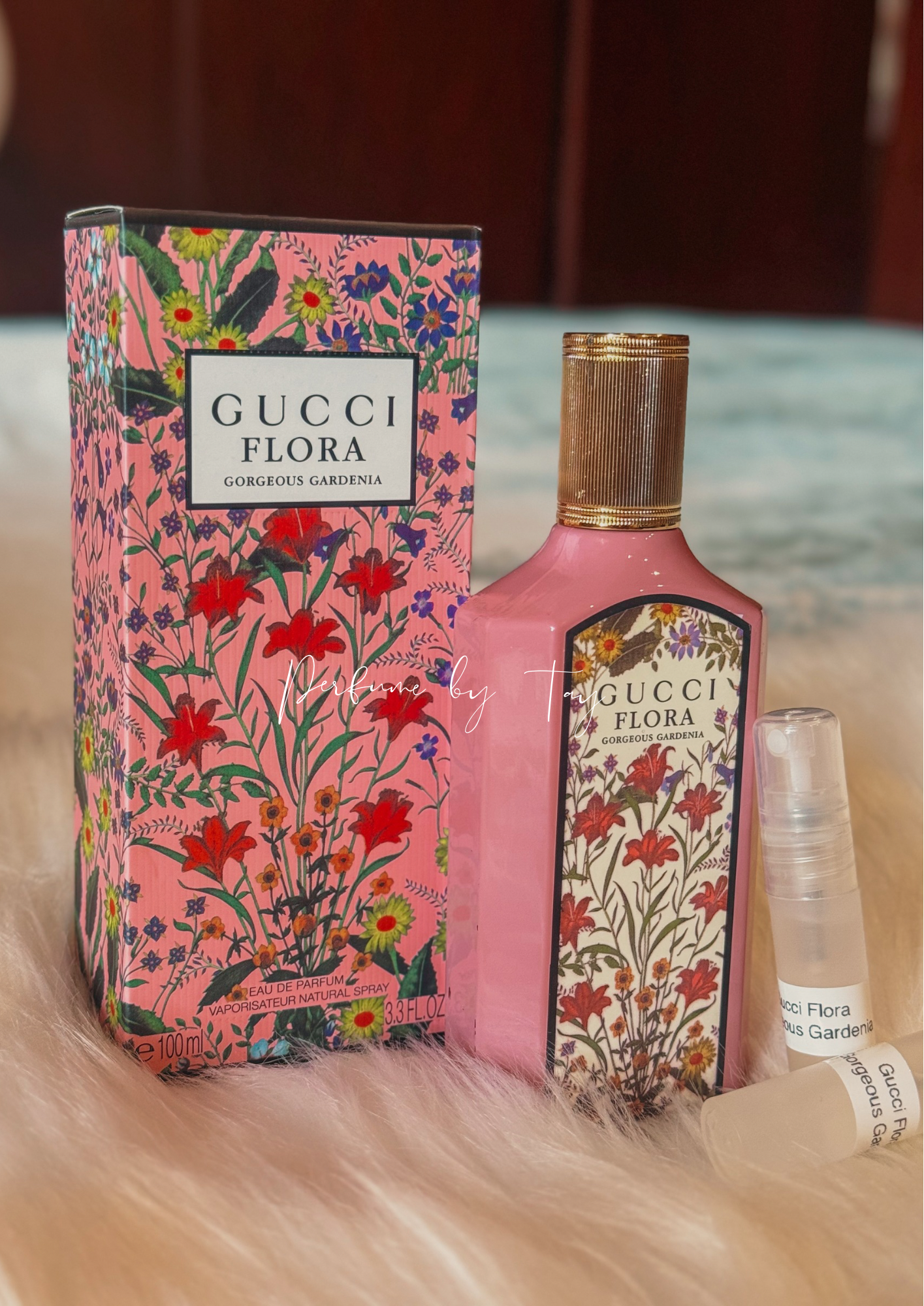 Gucci Flora Gorgeous Gardenia EDP 100ml (Pink) (Ladies)
