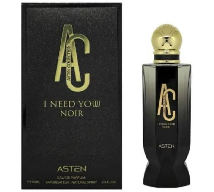 I Need You Noir by Asten( inspired by Jimmy Choo I want Choo forever) 100ml
