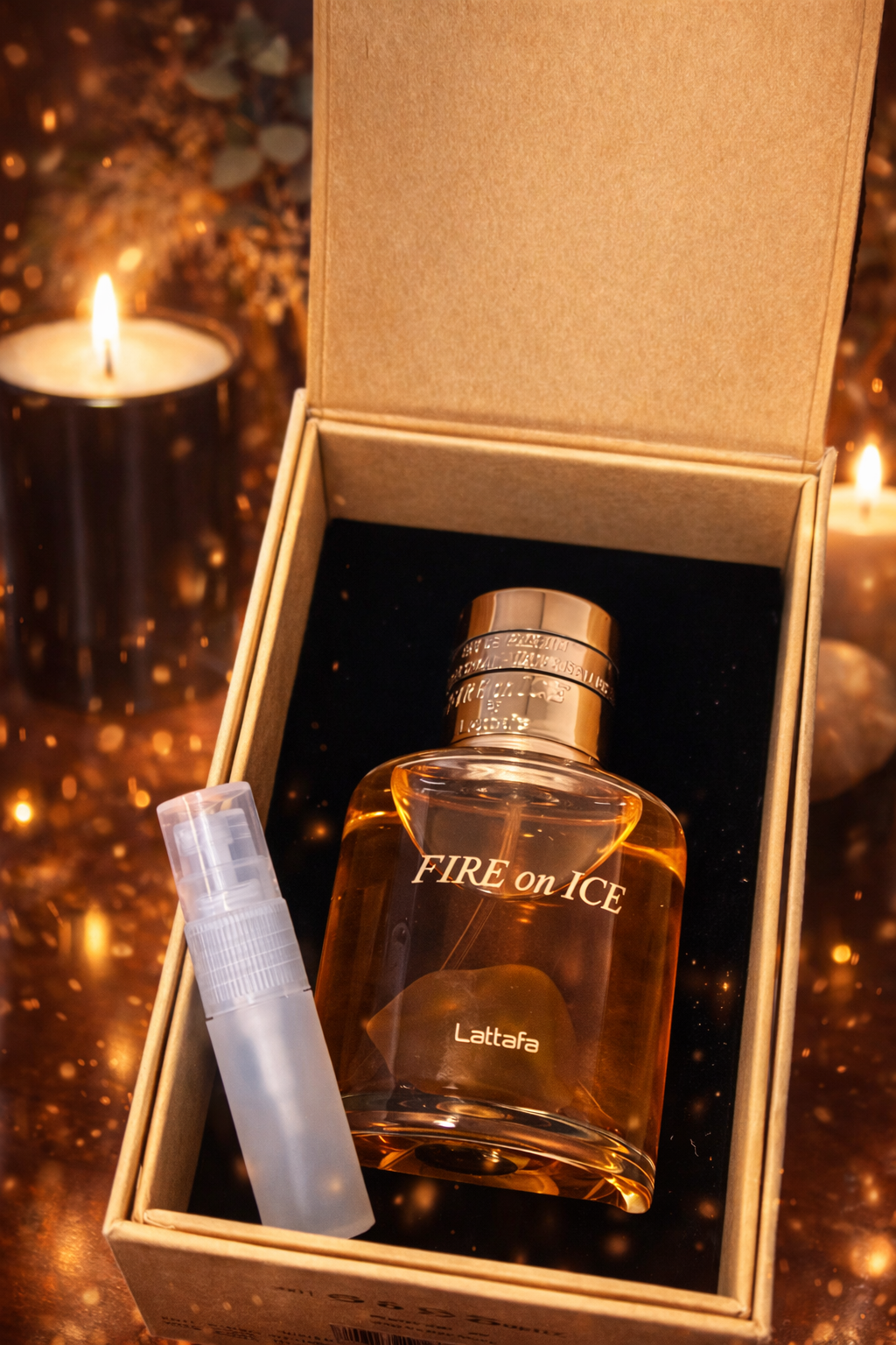 Fire on Ice by Lattafa 5ml Tester