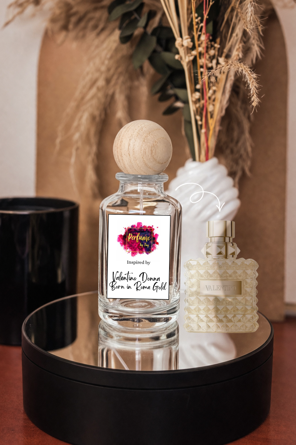 (Pre-Order 3-6 business days) Inspired by Valentino Donna Born In Roma Gold 50ml