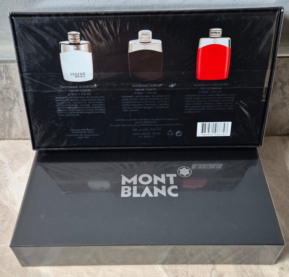 Mont Blanc Legend Set (3 x 30ml) (Gift Set)