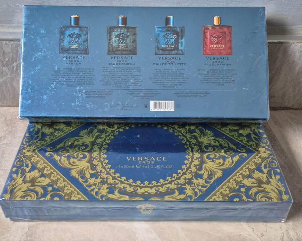 Versace Eros Set (4 x 30ml) Gift Set)
