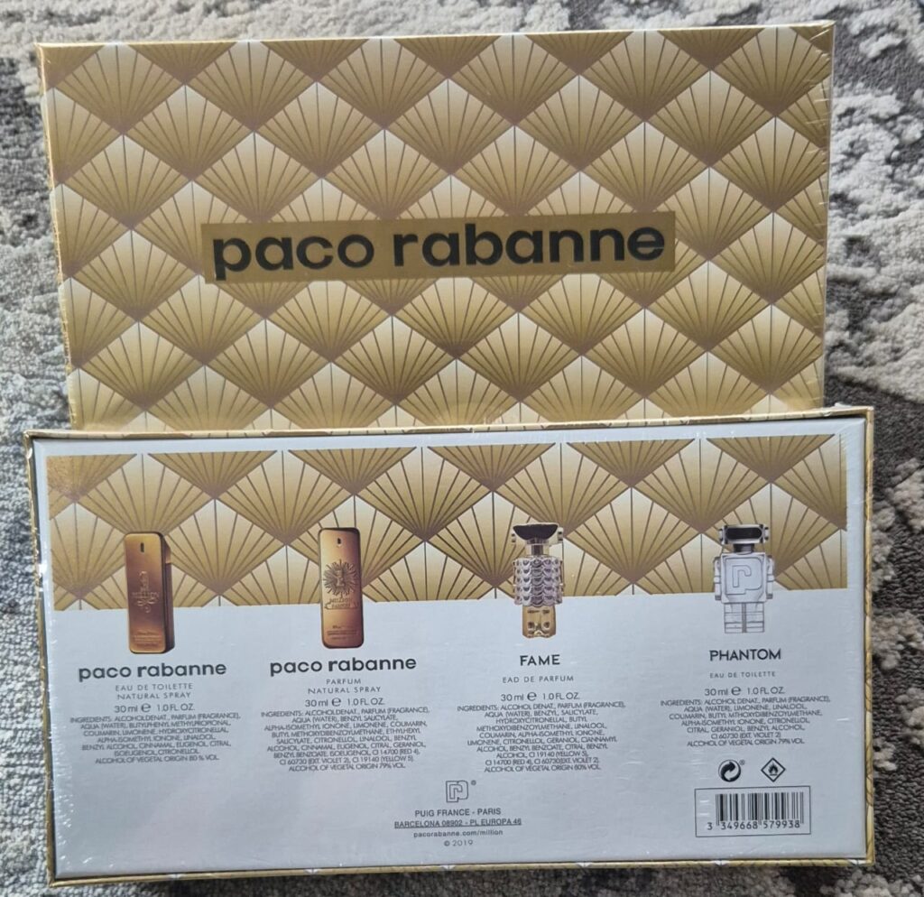 Paco Rabanne 1 Million/ Phantom/Fame Set (4x30ml) (Gift Set)