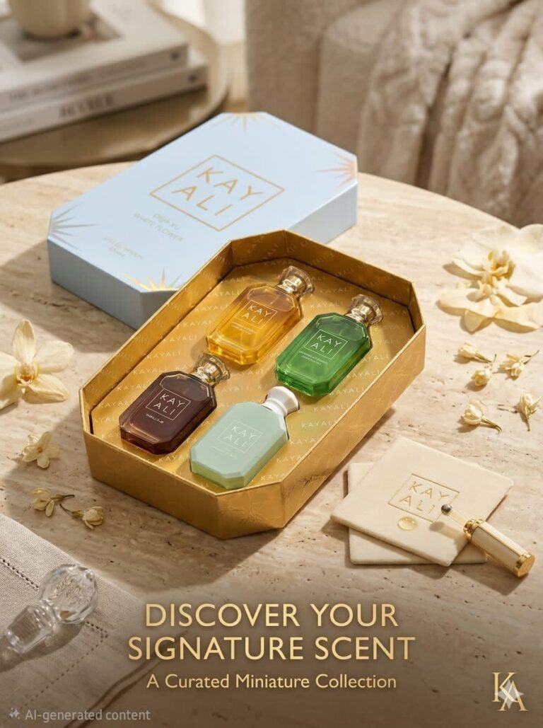 Kayali (Yum Pistachio/Maldives/Capri/Vanilla) Set (4x30ml) (Ladies Gift Set)