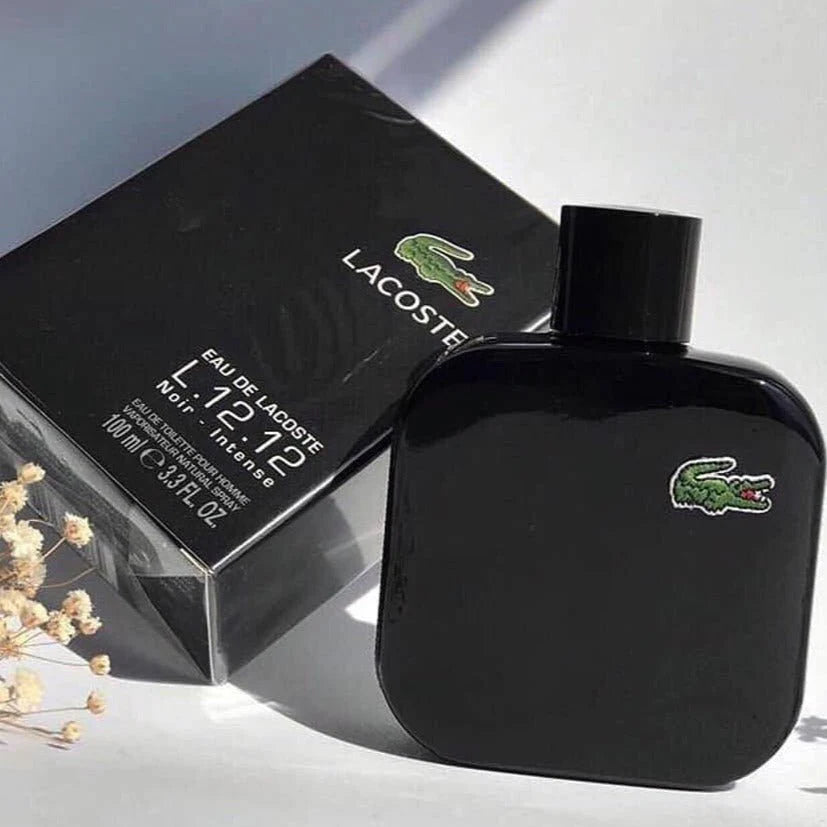 Lacoste L.12.12 NOIR – INTENSE EDT 100ml (Black) (Men)