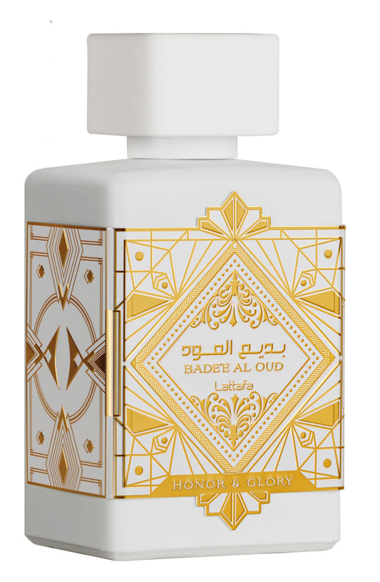 (Replica) Badee Al Oud Honour & Glory By Lattafa EDP 100ml (White) Unisex