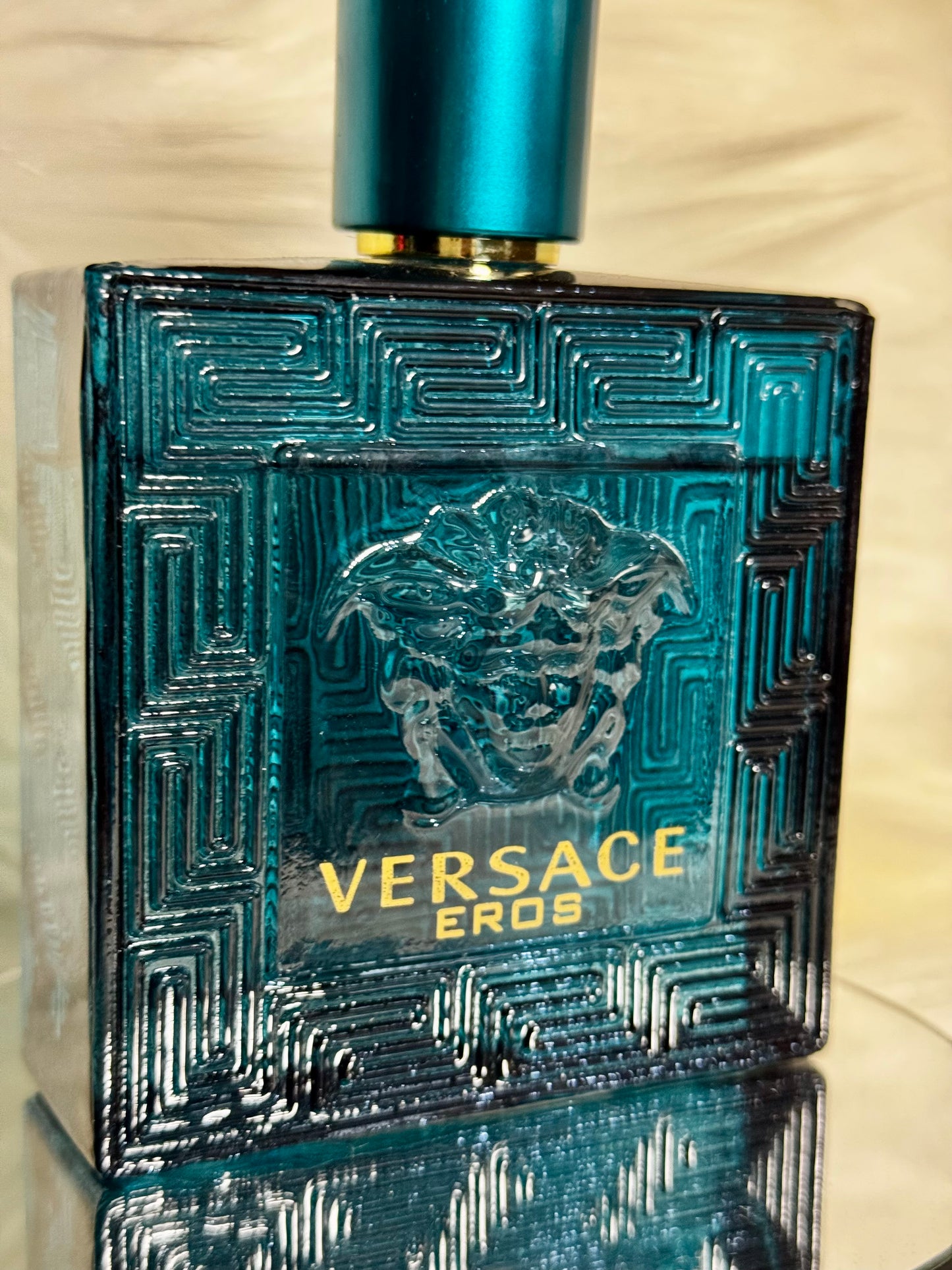 Versace Eros Blue 100ml 85% full Tester Bottle