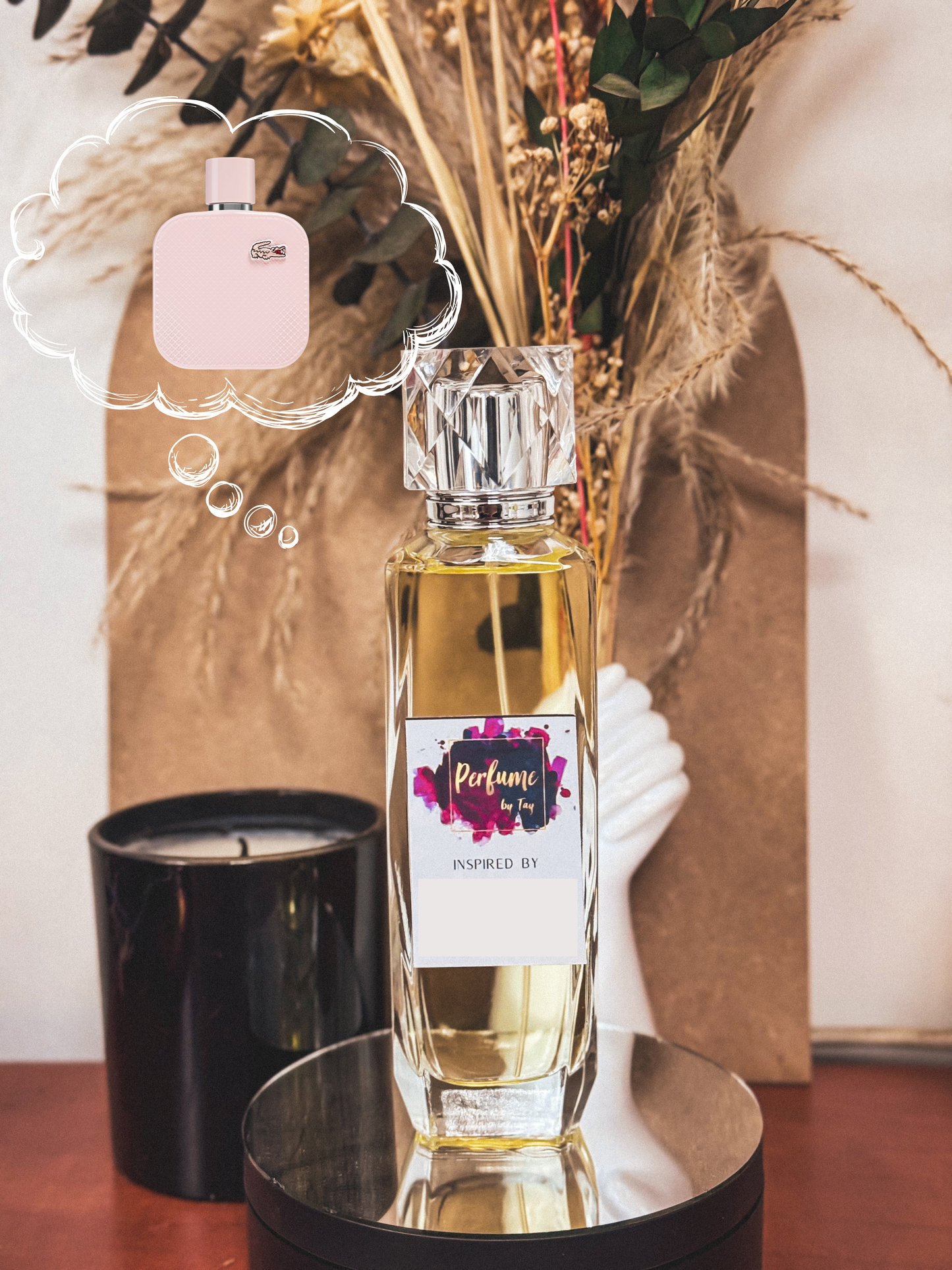 Inspired by Lacoste Rose (Pre-Order - Lead Time 1 week)