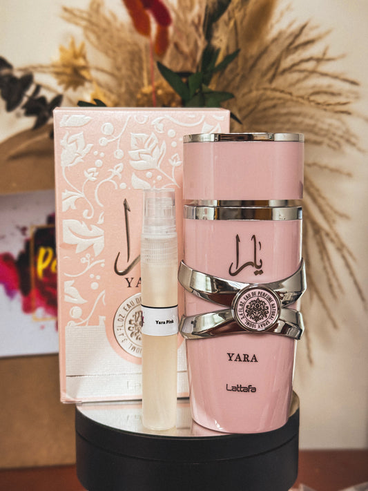 Yara Pink by Lattafa 10ml Tester