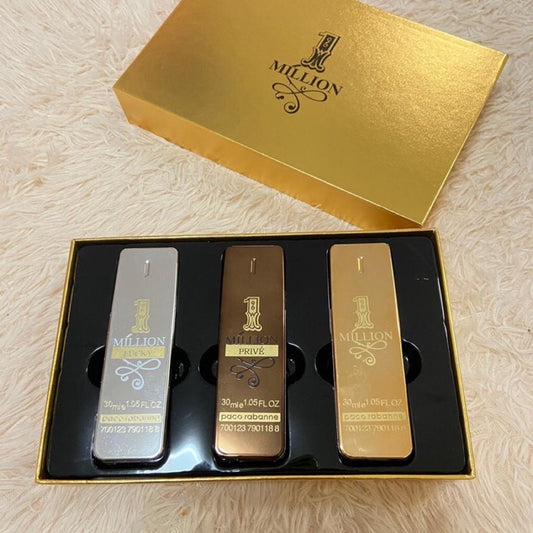 Paco Rabanne 1 Million Man Set (3 x 30ml) (Privè/Lucky)