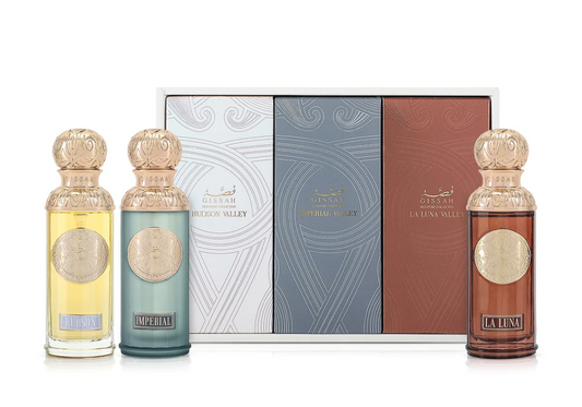 Valleys By Gissah (Set Of 3 and Includes Gift Bag) (Dubai Gift Set)