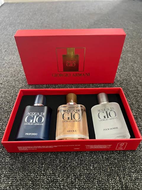 Giorgio Armani Acqua Di Gio Set (3 x 30ml)