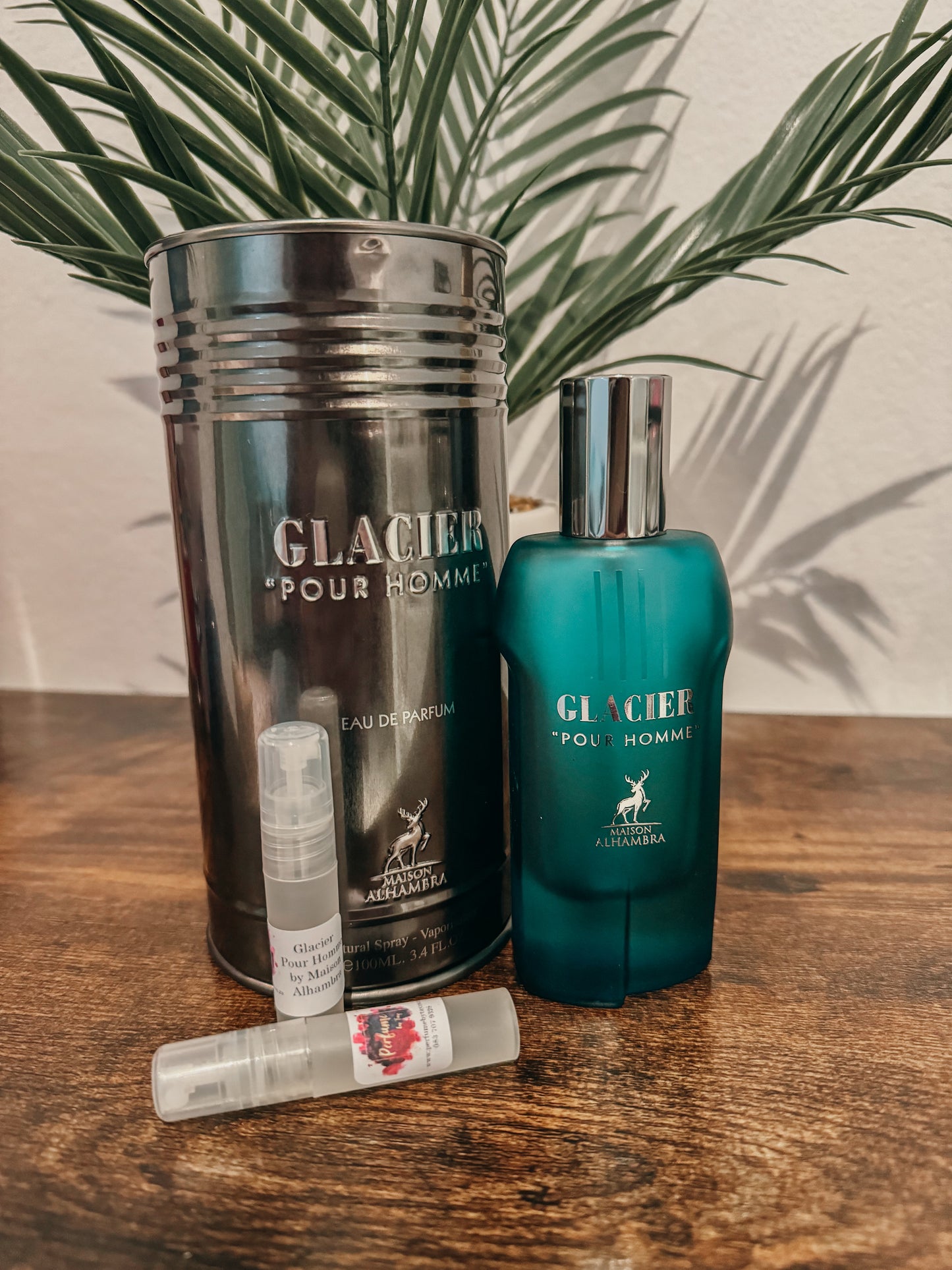 Glacier Pour Homme by Maison Alhambra 5ml Tester