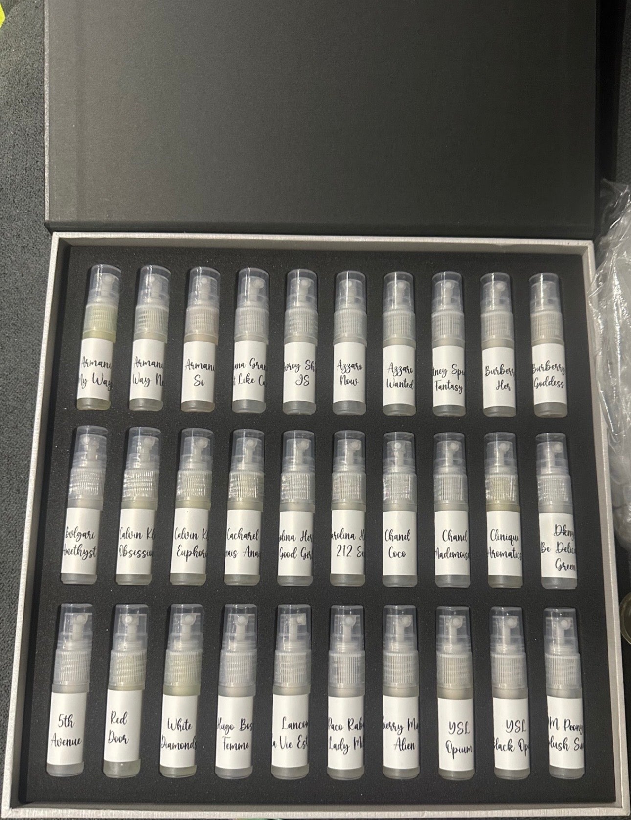 30x 5ml Inspired by Perfume Tester Box