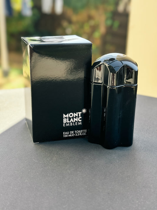 Mont Blanc EMBLEM EDT 100ml (Black) (Without Plastic Wrapping)