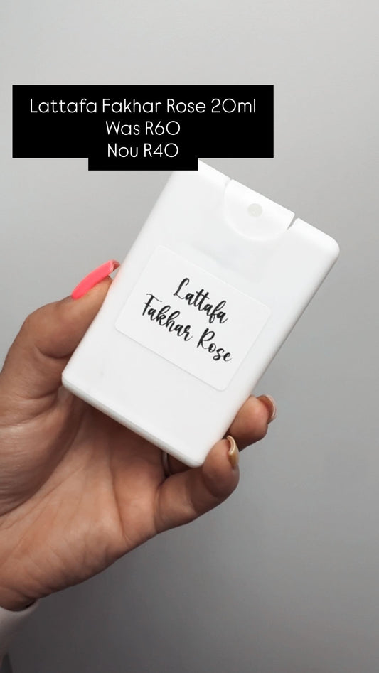 Inspired by Fakhar Lattafa Rose 20ml