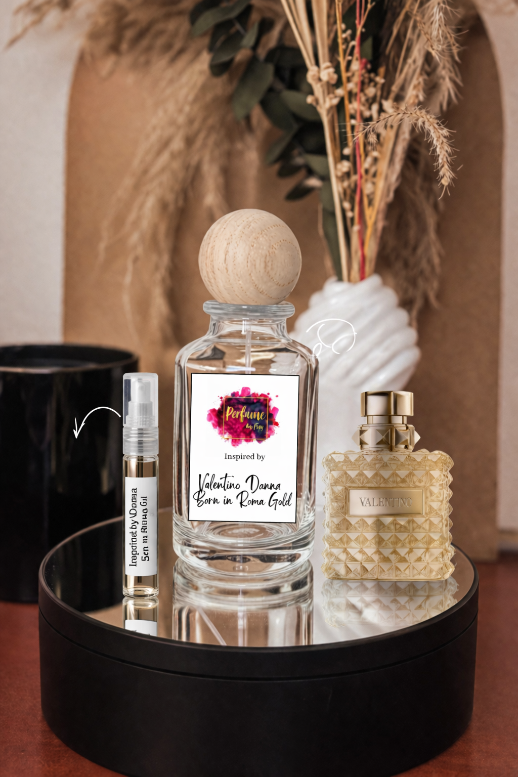 (Pre-Order 3-6 business days) Inspired by Valentino Donna Born In Roma Gold 5ml Tester