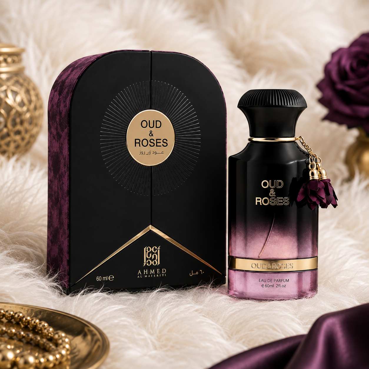 (Replica) Oud & Roses By Ahmed Al Maghribi EDP 60ml