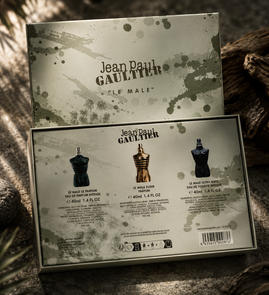 Jean Paul Gaultier Le Male Set (3x40ml) (Gift Set)