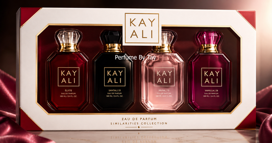 Kayali (Juicy Apple/ Kokomeili Elixir/Utopia Vanilla Coco/Fleur Majesty) Set (4x30ml) (White Box) (Ladies Gift Set)