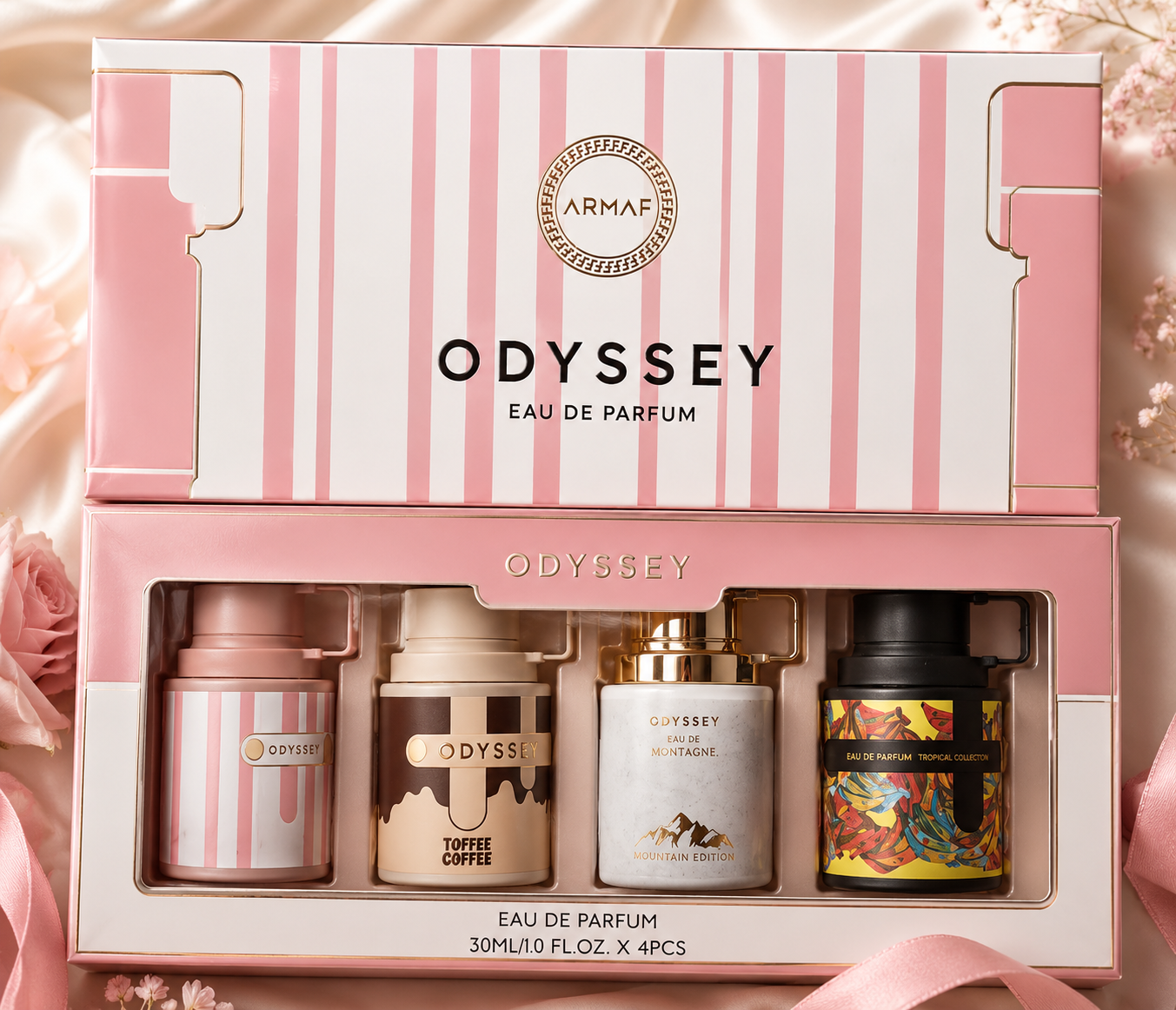 Odyssey By Armaf Set (4x30ml) (Pink) (Gift Set)