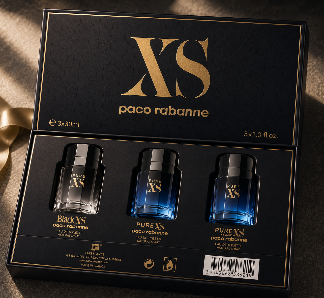 Paco Rabanne XS Set (3x30ml) (Gift Set)