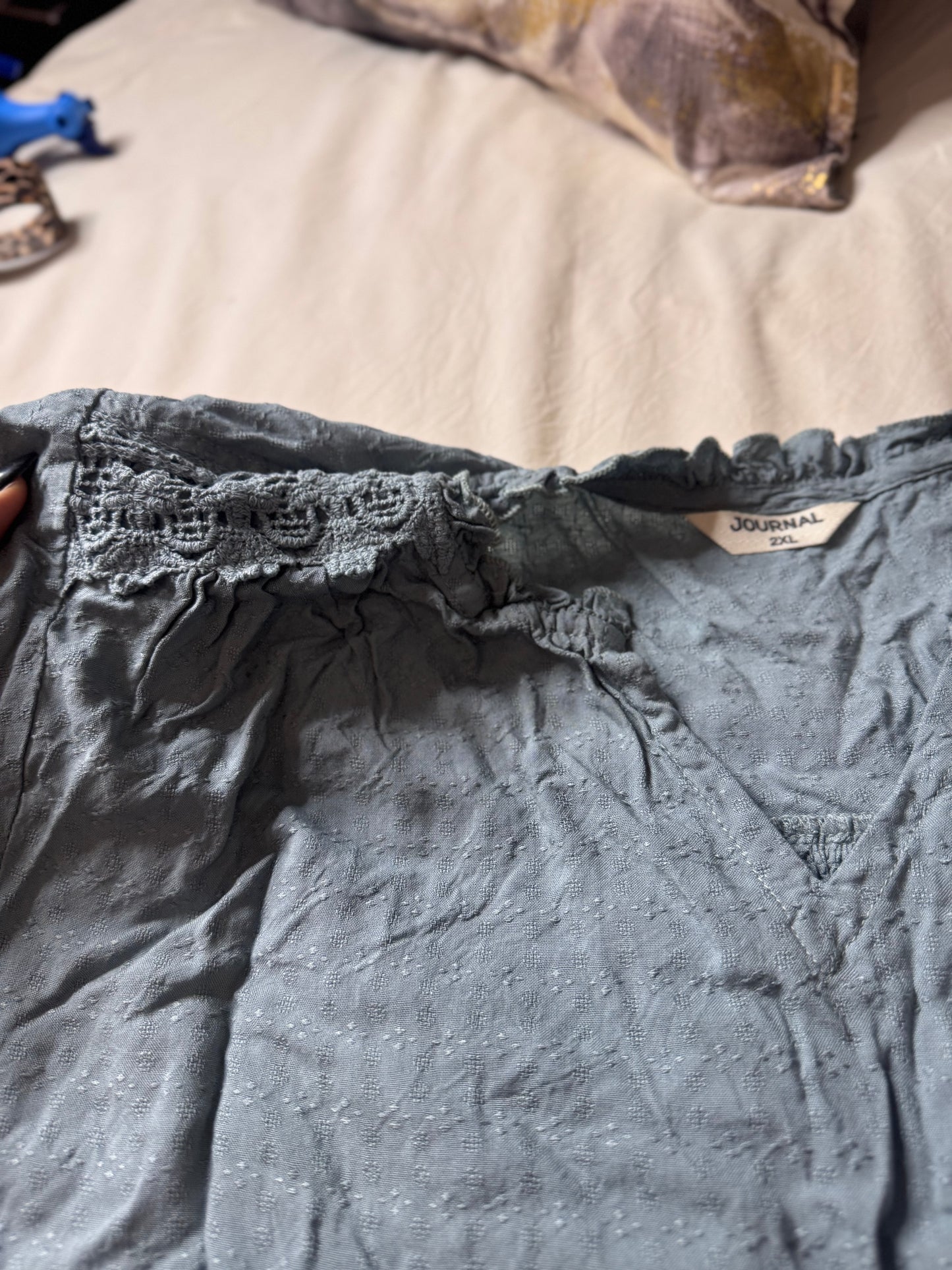 Green Blouse Size 2XL (Mr Price Sport Journal)