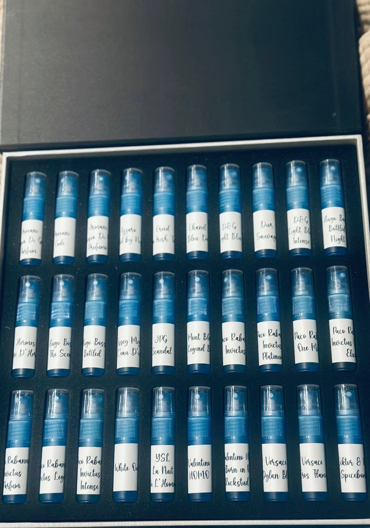 30x 5ml Inspired by Perfume Tester Box