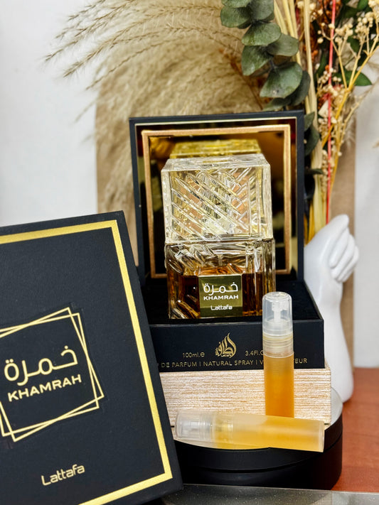 Khamrah by Lattafa 5ml Tester