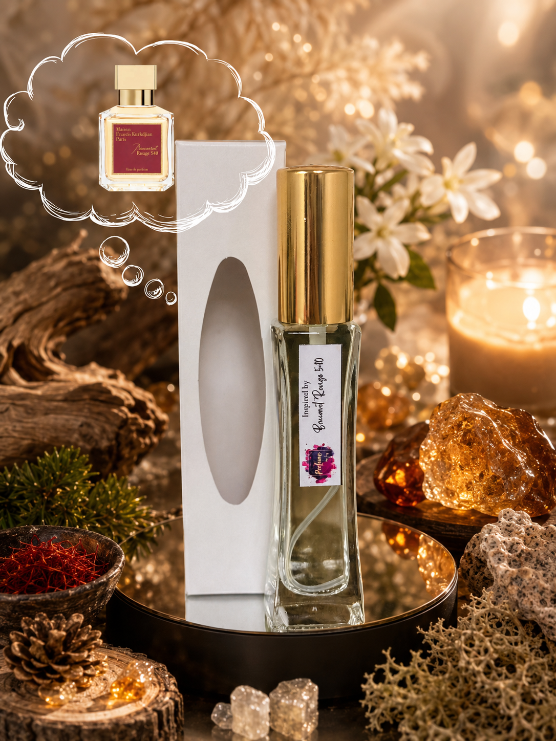 Inspired by Baccarat Rouge 540 30ml