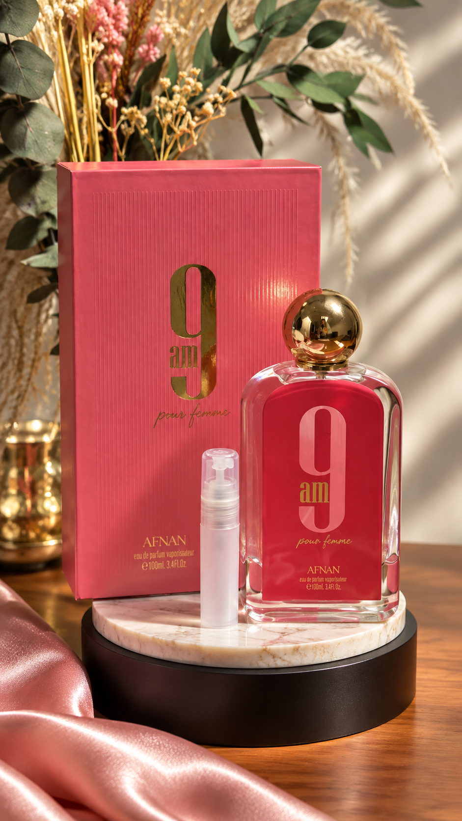 9AM Pour Femme by Afnan 5ml Tester (AAA)