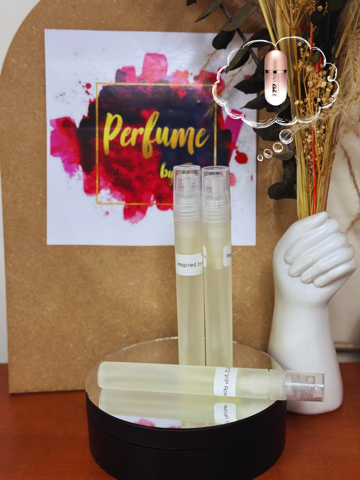 Inspired by 212 VIP Rose 10ml Tester
