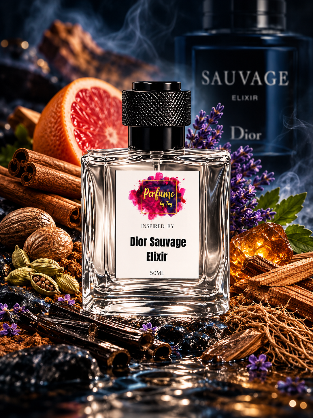 Inspired by Dior Sauvage Elixir (Men)