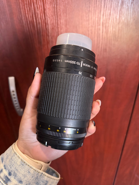 Nikon 70-300mm lens. F-Mount