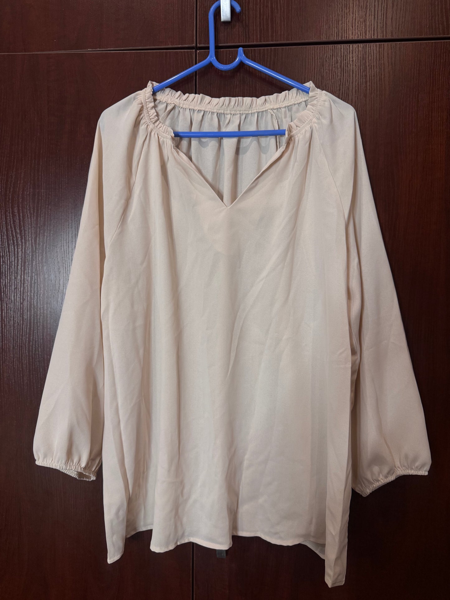 Nude Blouse 1XL Temu