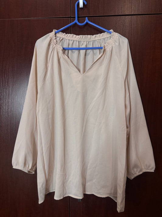 Nude Blouse 1XL Temu