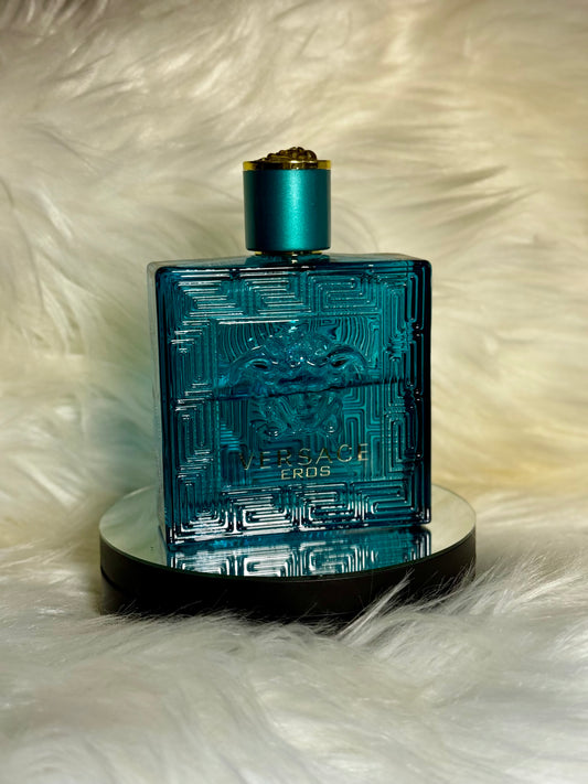 Versace Eros Blue 100ml 50% Full