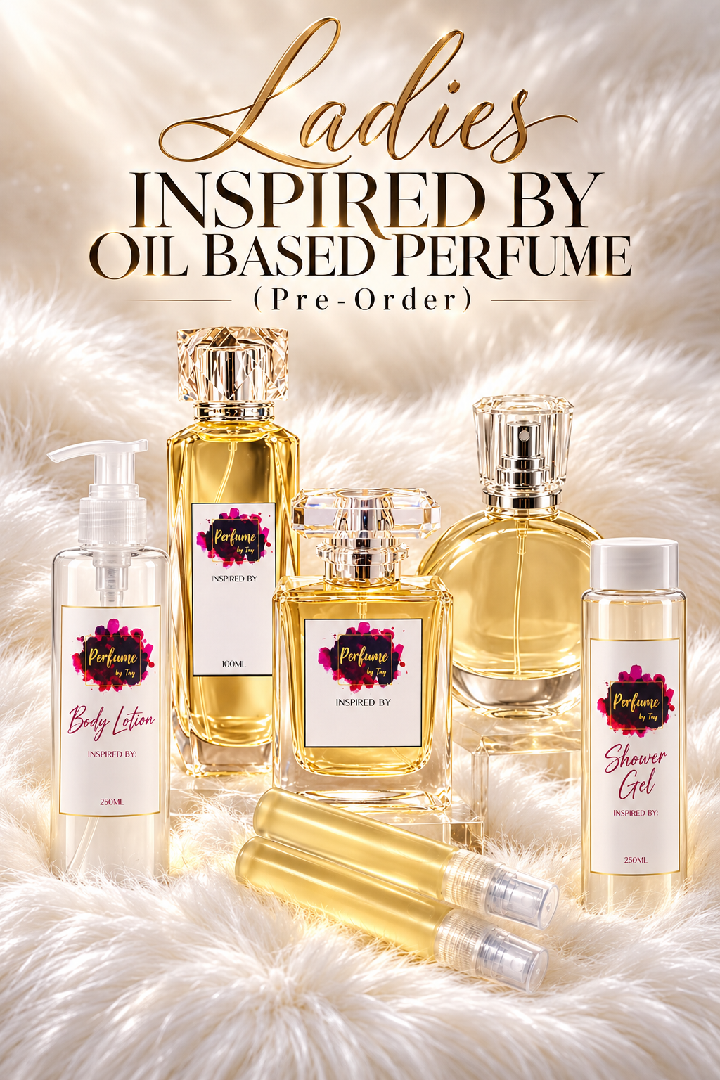 Ladies Inspired by Oil Based (Pre-Order Lead time 1-2 weeks)