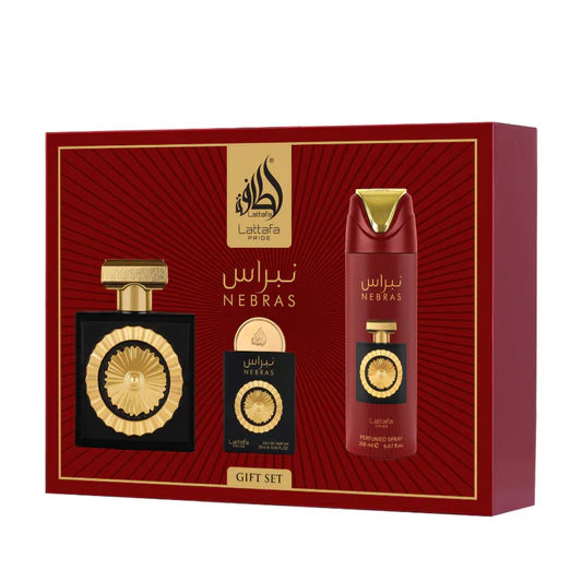 Nebras by Lattafa – 3pc Giftset