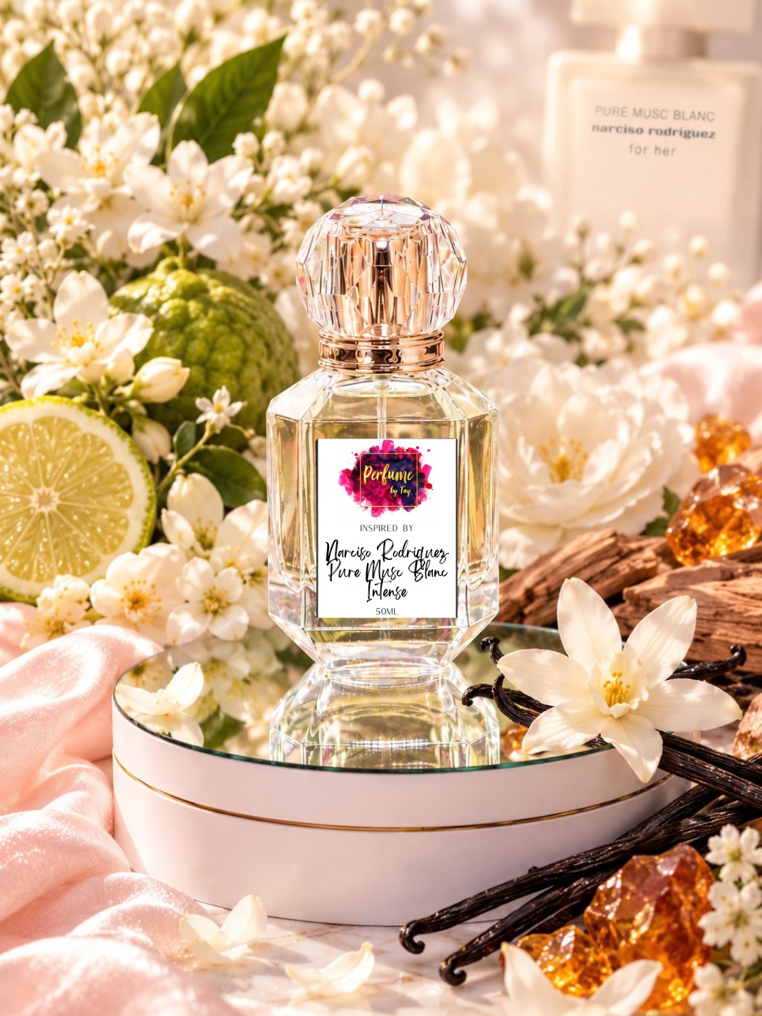 Inspired by Narciso Rodriquez Pure Musc Blanc Intense