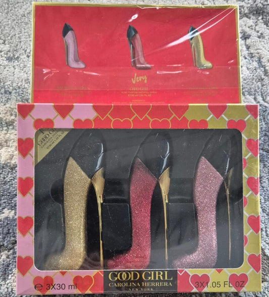 CH Good Girl Glitter Heel Set (Very Glam) (3x30ml) (Gift Set)