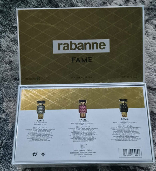 Paco Rabanne Fame Set (3x30ml) (Gift Set)