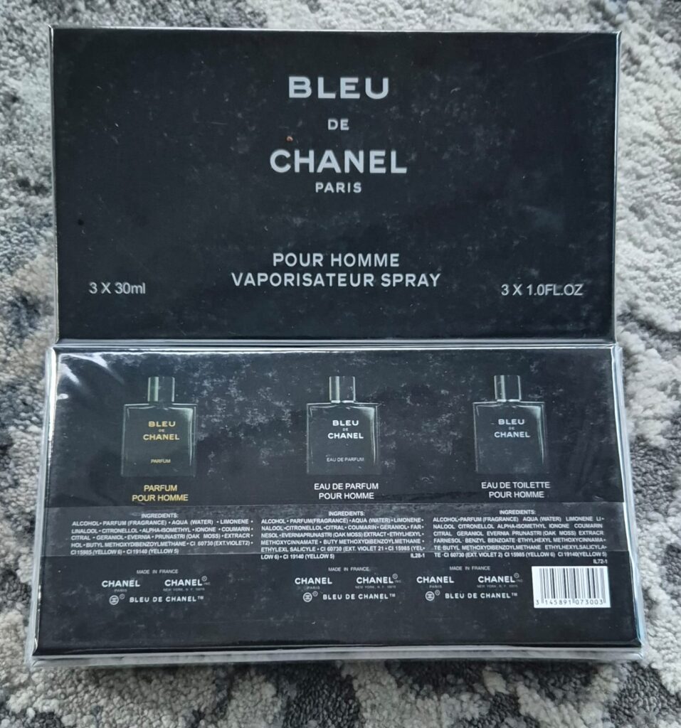 Chanel De Bleu Set (3x30ml) (Gift Set)