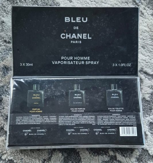 Chanel De Bleu Set (3x30ml) (Gift Set)