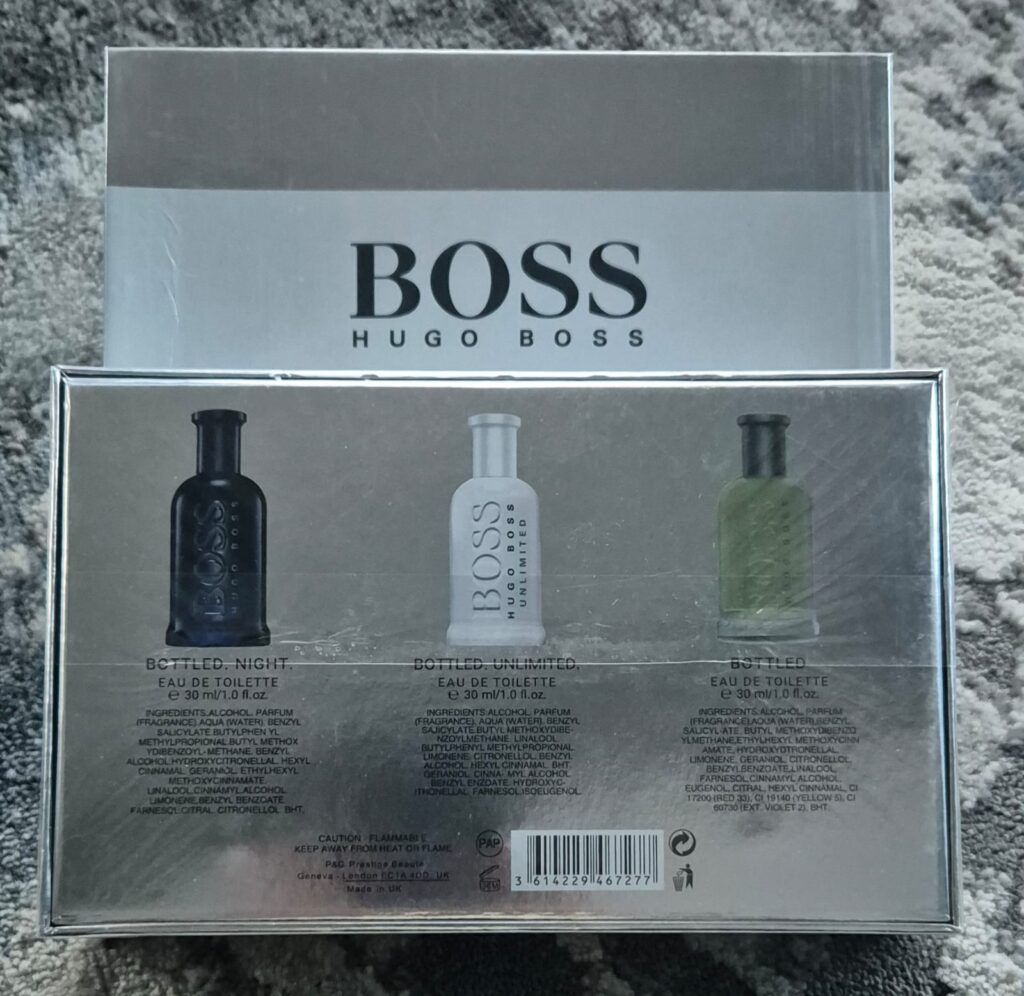 Hugo Boss Bottled Classic/Unlimited/Bottled Night Set (3x30ml) (Gift Set)