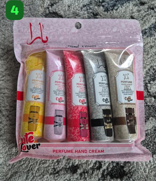 Yara/Asad Scents – 30ml Scented Lotions 5pc (Set 4)